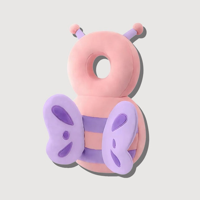 Perna tip Rucsac pentru Protectia Capului, Tetiera tip Fluturas de Plus, pentru Bebelusi