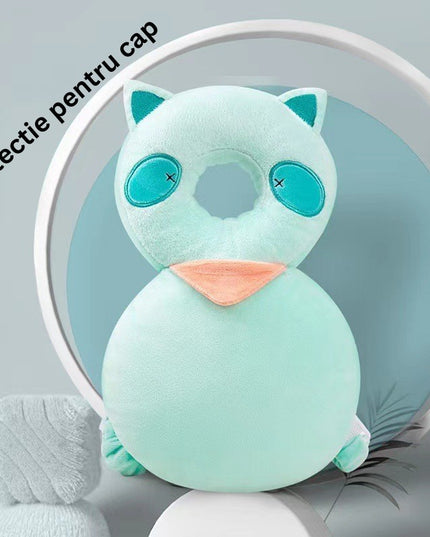Perna tip Rucsac pentru Protectia Capului, Tetiera tip Raton, pentru Bebelusi,180 g
