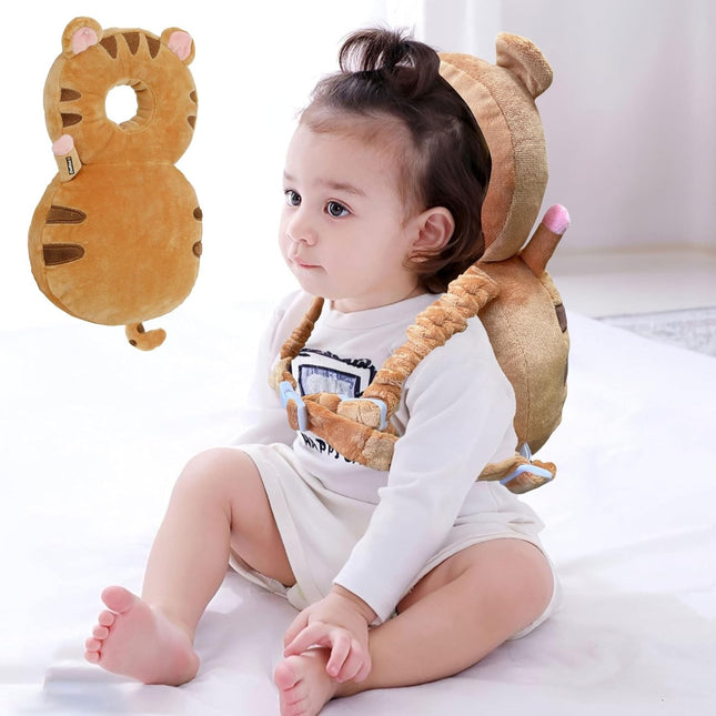 Perna tip Rucsac pentru Protectia Capului, Tetiera tip Tigru, pentru Bebelusi,180 g