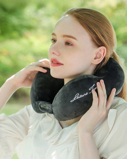 Perna de Calatorie, Pentru Gat, din Bumbac, cu 4 Cocoase, Ajustabila