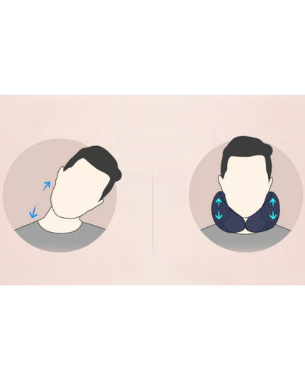 Perna de Calatorie, Pentru Gat, din Bumbac, cu 4 Cocoase, Ajustabila