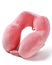 Roz / Perna de Calatorie, Flippy, Pentru Gat, din Bumbac, cu 4 Cocoase, Ajustabila, Roz