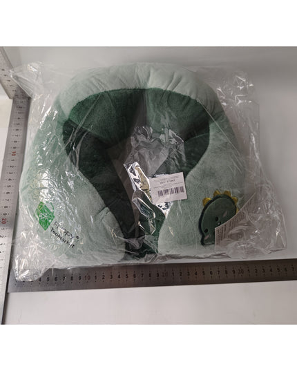 Perna de Calatorie, Pentru Gat si Cap, Umplutura din Bumbac,cu Model Brodat Dinozaur