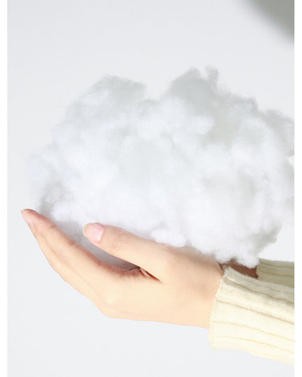 Perna de Calatorie, Pentru Gat si Cap, Umplutura din Bumbac,cu Model Brodat Iepure, Lila