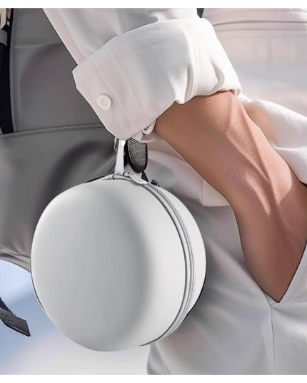 Perna de Calatorie in Forma de U, Pentru Gat si Cap, Umplutura din Spuma cu Memorie,Sistem Prindere Capse, de Depozitare