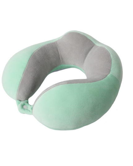 Perna de Voiaj Pentru Gat, din Bumbac, 4 Cocoase Pentru Confort, Accesoriu de Voiaj, Birou, Masina, Sistem Prindere Capse