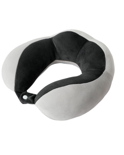 Perna de Voiaj Pentru Gat, din Bumbac, 4 Cocoase Pentru Confort, Accesoriu de Voiaj, Birou, Masina, Sistem Prindere Capse