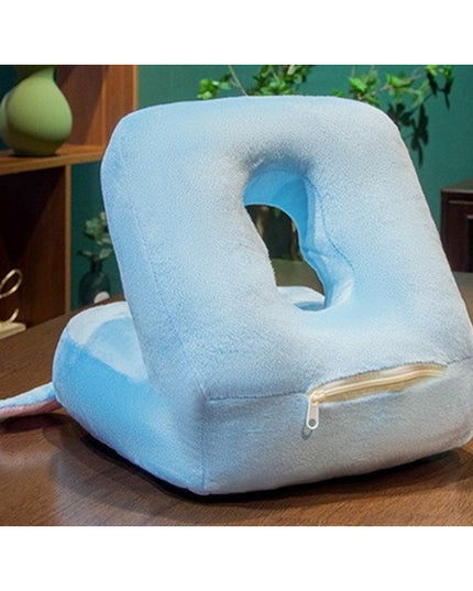 Perna din Spuma, pentru Birou, Calatorii, Pauze, Model Elefant, Microfibra