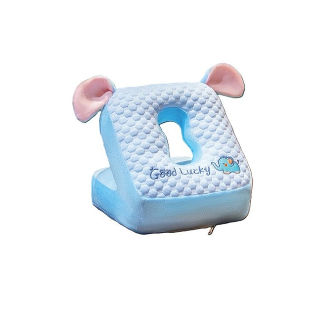 Perna din Spuma, pentru Birou, Calatorii, Pauze, Model Elefant, Microfibra