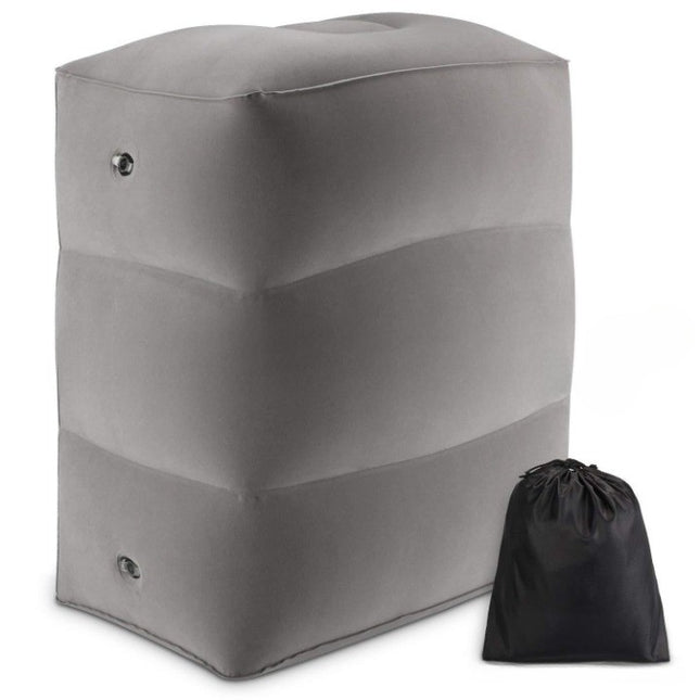 Perna Gonflabila Multifunctionala, pentru Picioare, Cap, 3 Straturi, Inaltime Reglabila