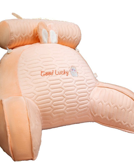 Perna Multifunctionala, Spatar pentru Pat, Protectie Lombara, Marime Medie,din Latex, Model Iepure