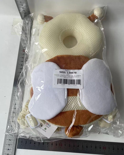 Perna tip Rucsac pentru Protectia Capului, Tetiera tip Albina, pentru Bebelusi, Design tip Plasa,180 g