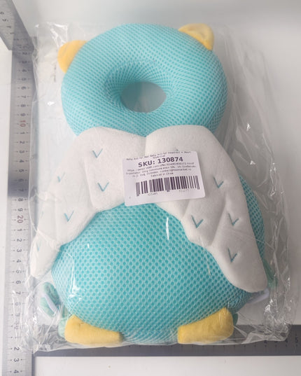 Perna tip Rucsac pentru Protectia Capului, Tetiera tip Bufnita, Design tip Plasa, pentru Bebelusi,180 g