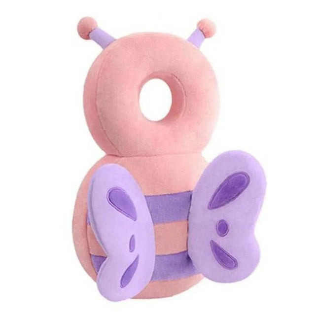 Perna tip Rucsac pentru Protectia Capului, Tetiera tip Fluturas de Plus, pentru Bebelusi