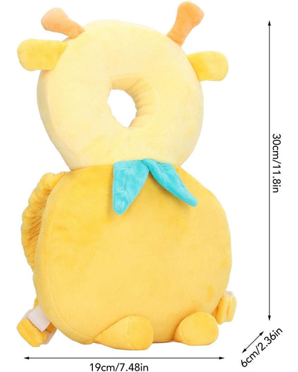 Perna tip Rucsac pentru Protectia Capului, Tetiera tip Girafa, pentru Bebelusi,180 g