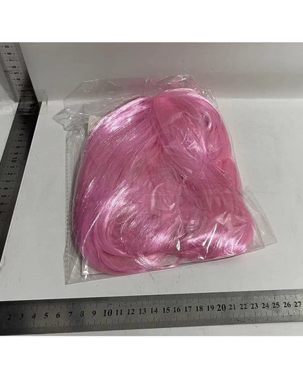 Peruca Cosplay, Tunsoare Bob cu Breton, pentru Carnaval, Halloween, Petreceri Tematice, din PET, Marime Universala