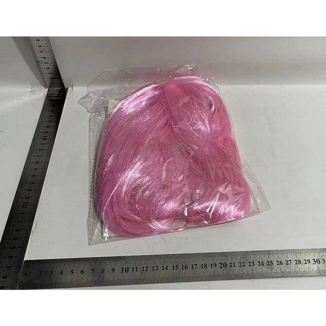 Peruca Cosplay, Tunsoare Bob cu Breton, pentru Carnaval, Halloween, Petreceri Tematice, din PET, Marime Universala