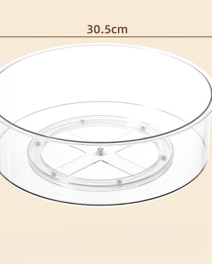 Suport Rotativ pentru Condimente, Multifunctional, Rotund, 360 de Grade, pentru Bucatarie, Plastic