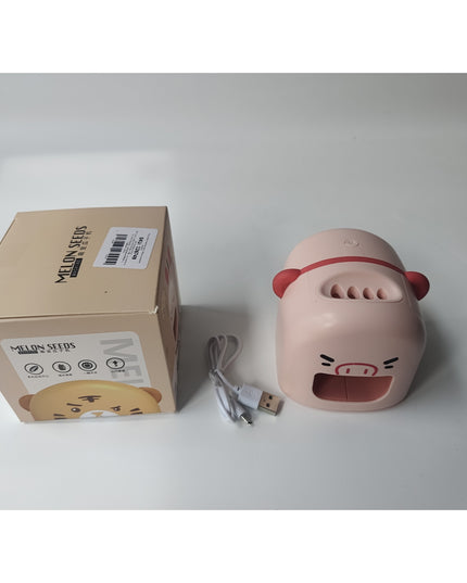 Mașină de Decojit Semințe, Mini Deschizător, Model Porc, Incarcare USB