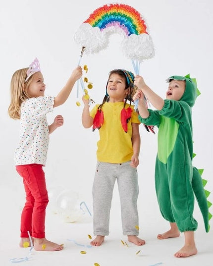 Pinata Curcubeu / Rainbow pentru Petrecere, din Hartie si Carton, Pinata pentru Petreceri