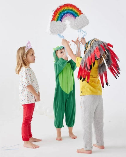 Pinata Curcubeu / Rainbow pentru Petrecere, din Hartie si Carton, Pinata pentru Petreceri