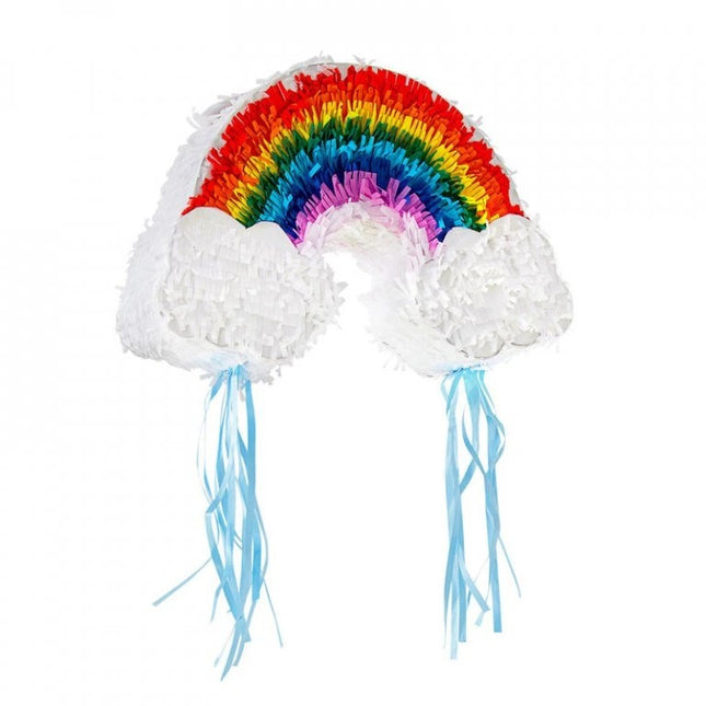 Pinata Curcubeu / Rainbow pentru Petrecere, din Hartie si Carton, Pinata pentru Petreceri