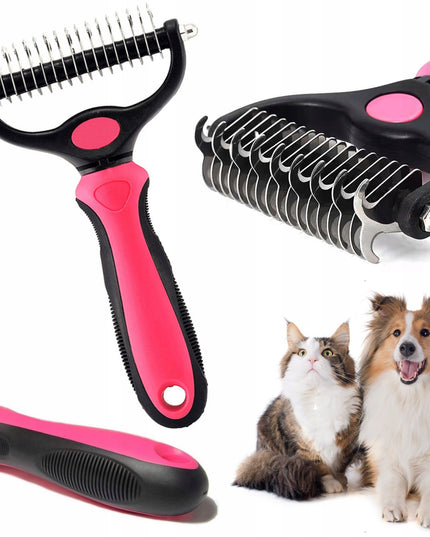 Pieptene pentru Părul de Animale, Dispozitiv de Îngrijire cu Două Fețe, Îndepărtarea părului