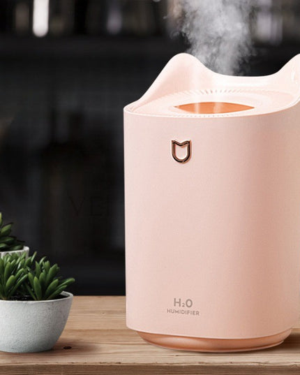 Umidificator cu duza dubla, de capacitate mare 3L