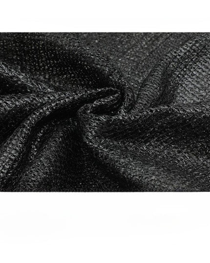 Plasa de umbrire neagra, latime 2 m, lungime 50 m, protectie UV, Grad de umbrire 80-90%
