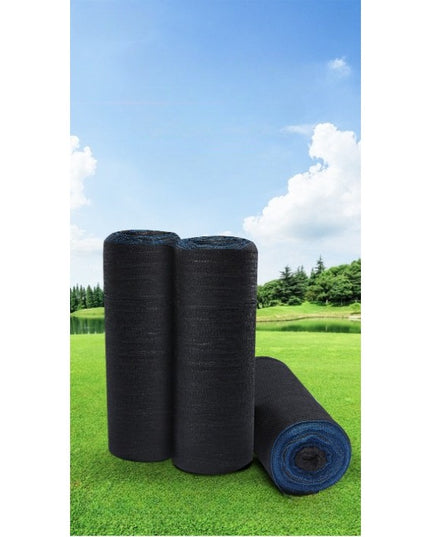 Plasa de umbrire neagra, latime 2 m, lungime 50 m, protectie UV, Grad de umbrire 80-90%