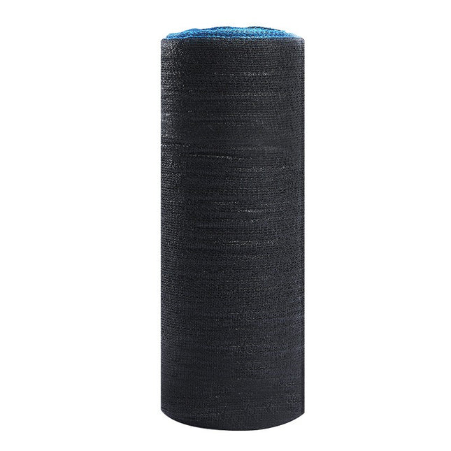 Plasa de umbrire neagra, latime 2 m, lungime 50 m, protectie UV, Grad de umbrire 80-90%