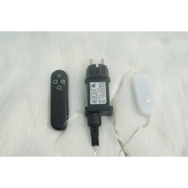 Pom decorativ cu leduri, tip salcie, 234 Led