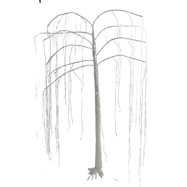 Pom decorativ cu leduri, tip salcie, 234 Led