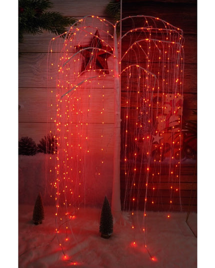 Pom decorativ cu leduri, tip salcie, 400 Led