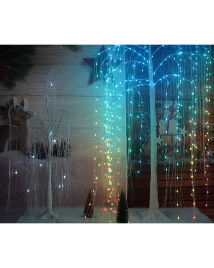 Pom decorativ cu leduri, tip salcie, 400 Led