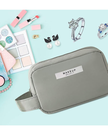 Portfard, cu Maner, Material Impermeabil, pentru Cosmetice