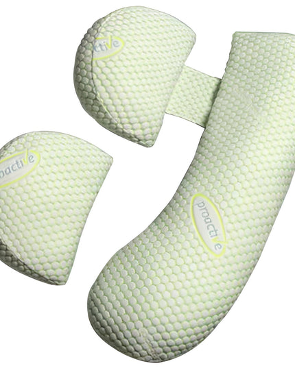 Perna pentru Gravide, Husa Detasabila, Spuma Moale, Utilizare in Forma H si U, Reglabila, Latime Ajustabila, Proactive