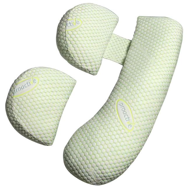 Perna pentru Gravide, Husa Detasabila, Spuma Moale, Utilizare in Forma H si U, Reglabila, Latime Ajustabila, Proactive