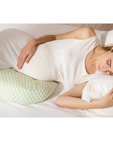 Perna pentru Gravide, Husa Detasabila, Spuma Moale, Utilizare in Forma H si U, Reglabila, Latime Ajustabila, Proactive