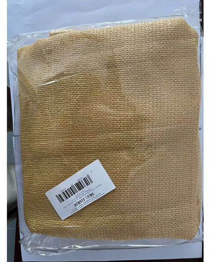 Prelata de soare/ Copertina de tip parasolar pentru terasa si gradina, triunghiulara,galbena