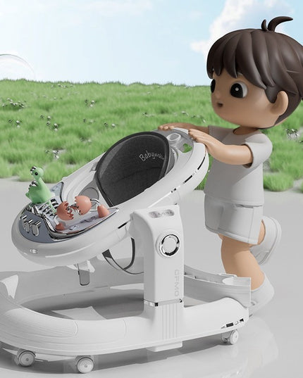 Premergator 4in1, Antemergator, Balansoar, Scaun de Masa, Functie Muzicala, din ABS, Roti Universale, Inaltime Reglabila, Sistem Antirasturnare, Greutate Portanta 25 kg, +6 Luni