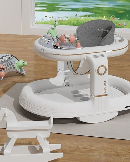 Premergator 4in1, Antemergator, Balansoar, Scaun de Masa, Functie Muzicala, din ABS, Roti Universale, Inaltime Reglabila, Sistem Antirasturnare, Greutate Portanta 25 kg, +6 Luni