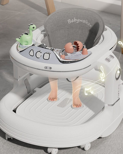 Premergator 4in1, Antemergator, Balansoar, Scaun de Masa, Functie Muzicala, din ABS, Roti Universale, Inaltime Reglabila, Sistem Antirasturnare, Greutate Portanta 25 kg, +6 Luni