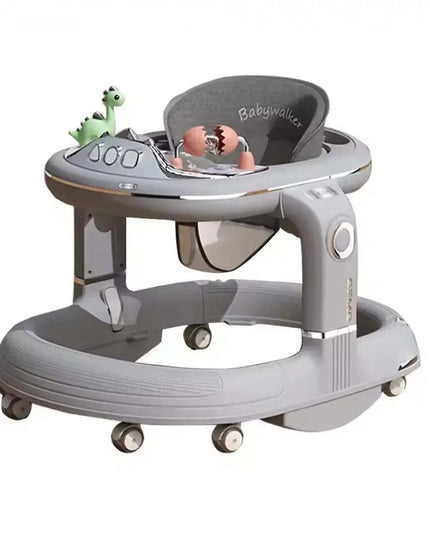 Premergator 4in1, Antemergator, Balansoar, Scaun de Masa, Functie Muzicala, din ABS, Roti Universale, Inaltime Reglabila, Sistem Antirasturnare, Greutate Portanta 25 kg, +6 Luni