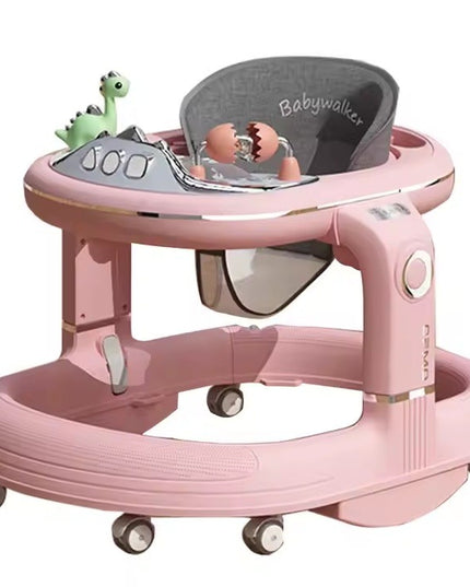 Premergator 4in1, Antemergator, Balansoar, Scaun de Masa, Functie Muzicala, din ABS, Roti Universale, Inaltime Reglabila, Sistem Antirasturnare, Greutate Portanta 25 kg, +6 Luni