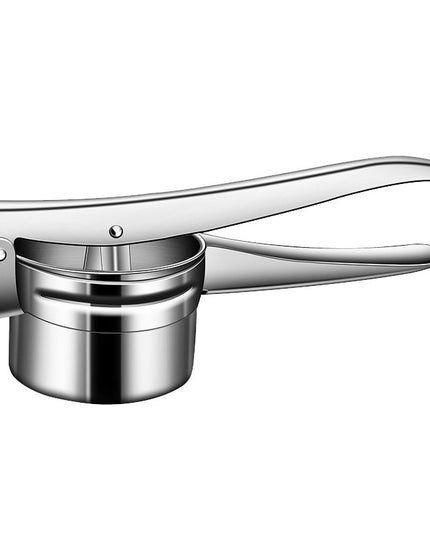 Presa Storcator pentru Fructe si Legume, Zdrobitor Manual, Inox, 3 Discuri Interschimbabile, Usor de Stors si de Curatat, Ergonomic