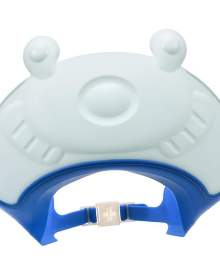 Viziera de Protectie Baie Pentru Copii, Model Broasca, Dimensiune ajustabila, Durabil, Usor de curatat, Impotriva Samponului, pentru Ochi si Urechi, TPE+PP