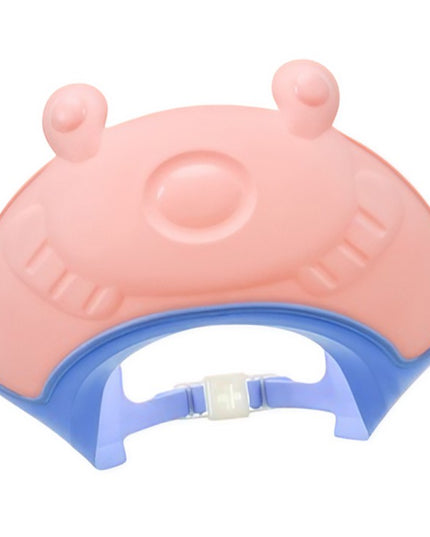 Viziera de Protectie Baie Pentru Copii, Model Broasca, Dimensiune ajustabila, Durabil, Usor de curatat, Impotriva Samponului, pentru Ochi si Urechi, TPE+PP