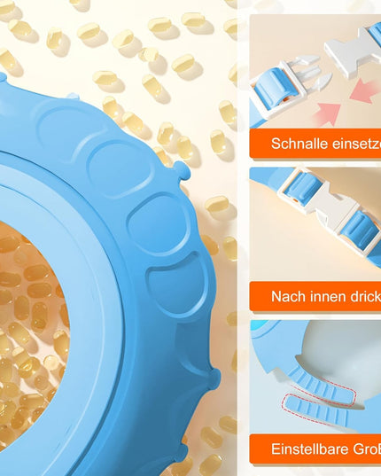 Viziera de Protectie Baie Pentru Copii, Model Coronita, Dimensiune ajustabila, Durabil, Usor de curatat, Impotriva Samponului, pentru Ochi si Urechi, TPE+PP