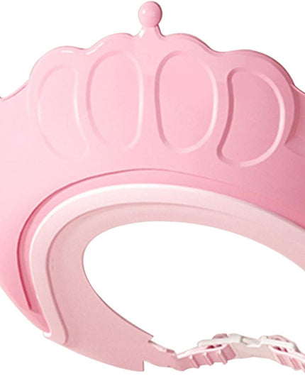 Viziera de Protectie Baie Pentru Copii, Model Coronita, Dimensiune ajustabila, Durabil, Usor de curatat, Impotriva Samponului, pentru Ochi si Urechi, TPE+PP
